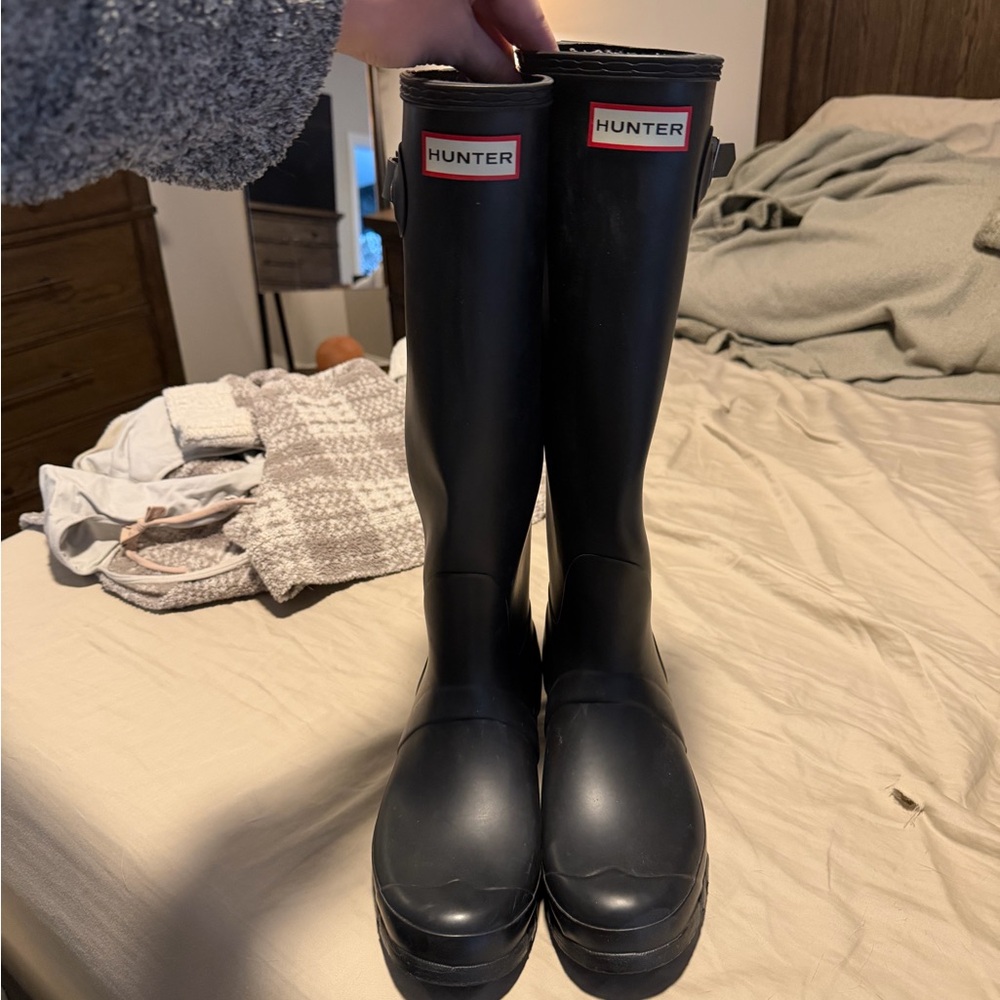 Hunter Classic Black Rain Boots